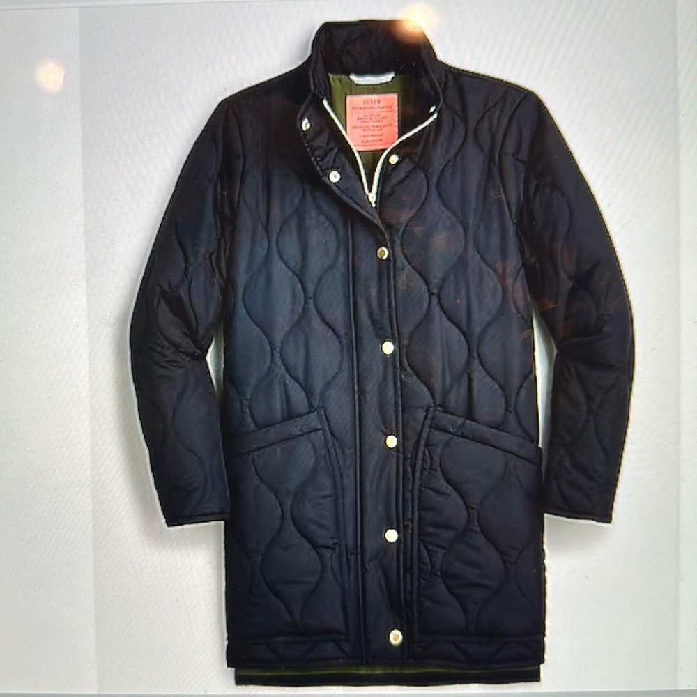 New without tags! Quilted Cocoon Puffer Coat